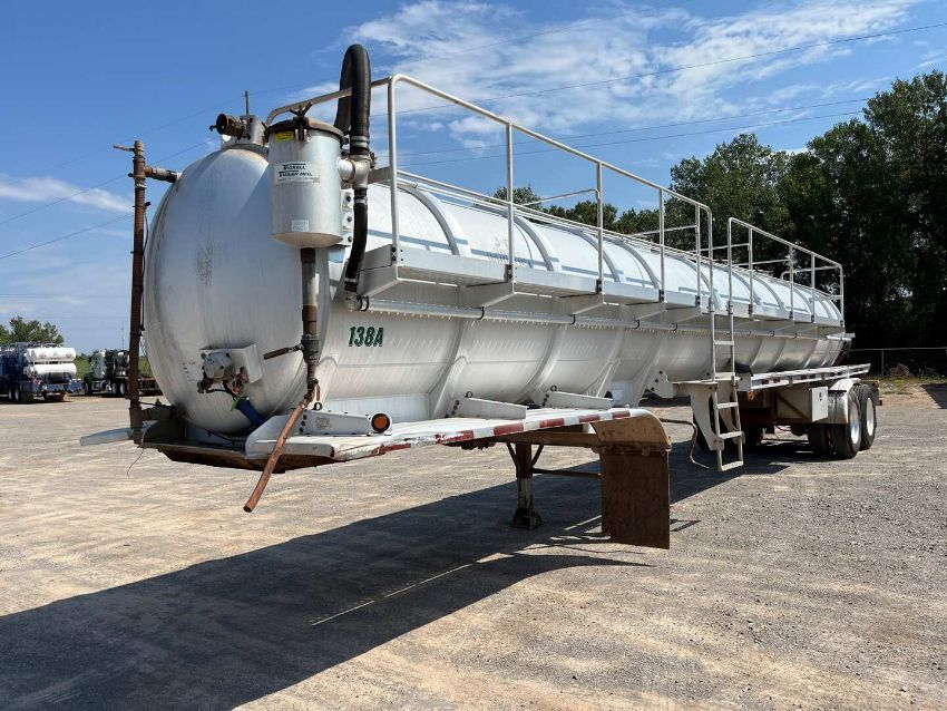 2018 Troxell 150 BBL Aluminum Vacuum Trailer