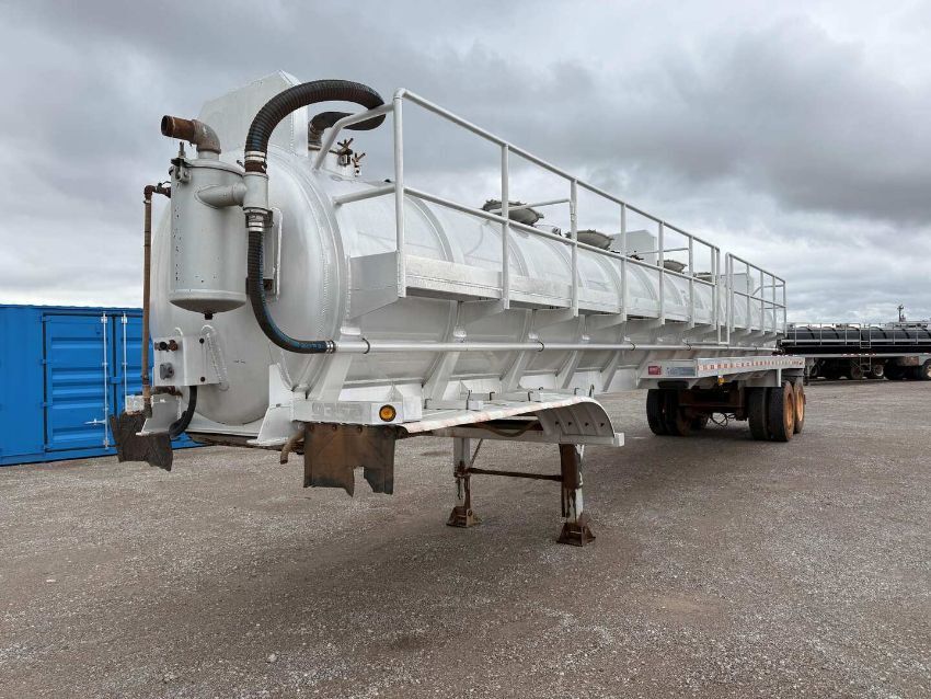 2017 Dragon 150 BBL Aluminum Vacuum Trailer