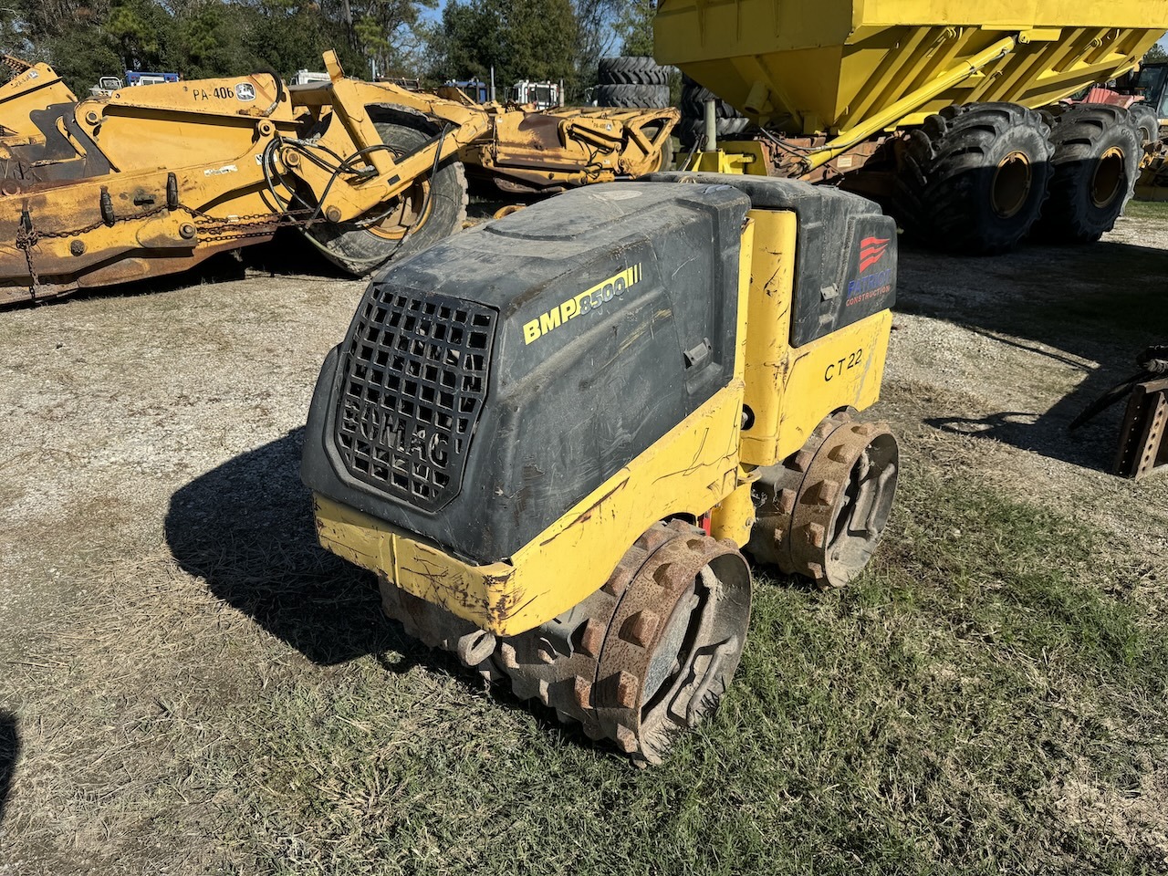 2015 BOMAG BMP 8500 Radio-Controlled Compactor